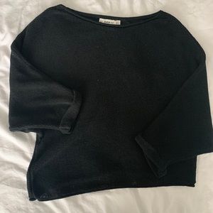 Zara Asymmetrical Knit Sweater